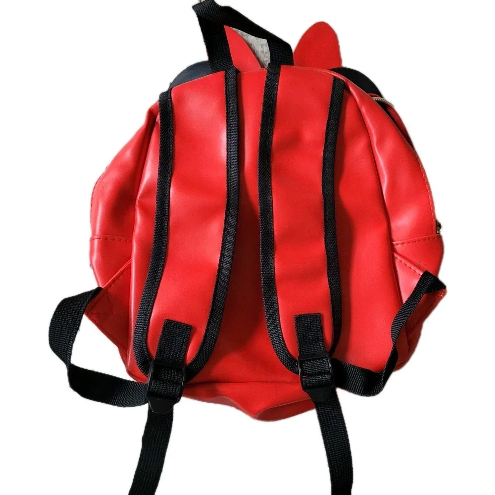 Disney Girl's 12-inch Minnie Mouse Big‎ Face Backpack Small Sewing Repair.